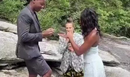 It's almost like that was staged