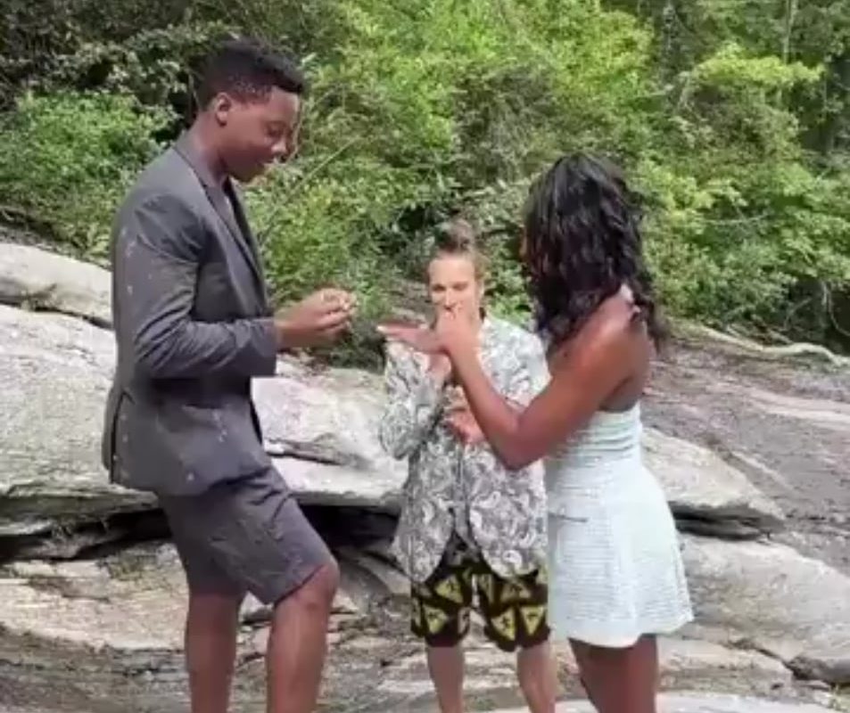 It's almost like that was staged