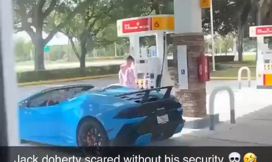 Jack Doherty gets caught lackin’ without his security and starts folding.