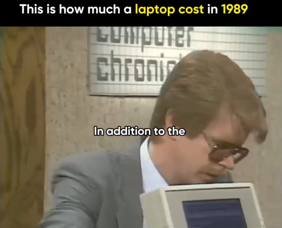 Legacy Laptops price back then