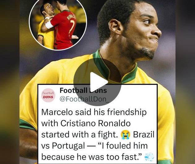 Marcelo fouled Ronaldo… and what happened next took their partnership to the next level