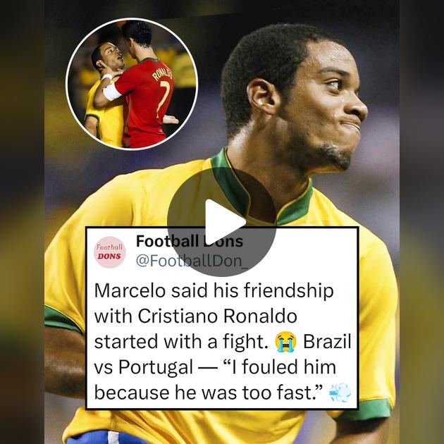 Marcelo fouled Ronaldo… and what happened next took their partnership to the next level