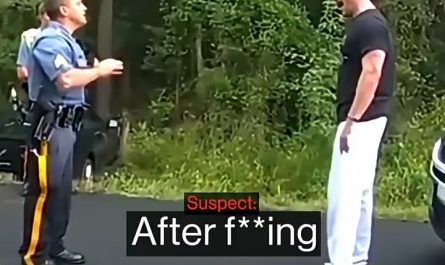 Massive ex-soldier takes a taser like it’s nothing