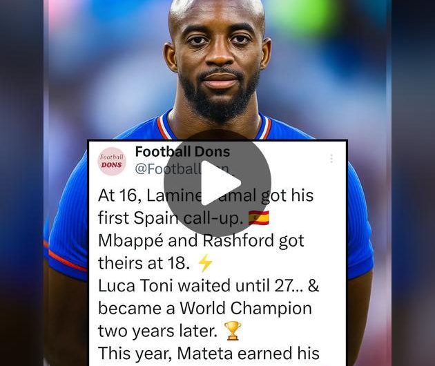 Mateta Took His Game to the Next Level — From Underdog to International Call-Up 🌟🇫🇷