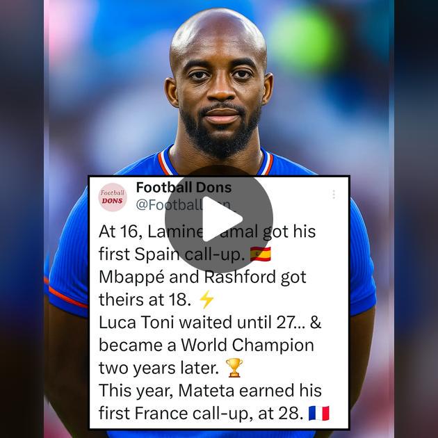 Mateta Took His Game to the Next Level — From Underdog to International Call-Up 🌟🇫🇷