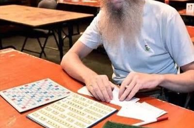 Mon Dieu! This is Nigel Richards, a New Zealander who won the French language Scrabble World Championship in 2015 despite not being able to speak the language.