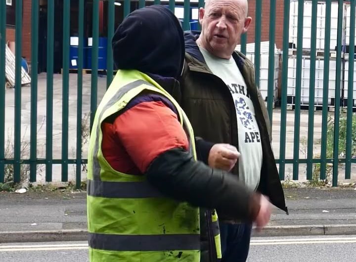 Mr Murals brilliantly turns a Birmingham wall into a work of peaky blinders art.