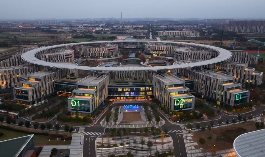 New campus of the Jiaotong-Liverpool University in Taicang, China
