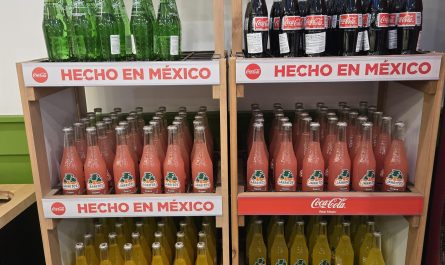 Not sure if this is the right place for this, but this display at my local burrito place has an oddly satisfying aesthetic