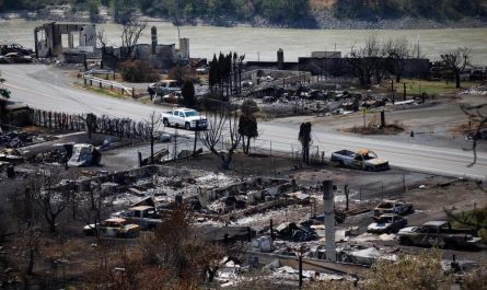 On June 29, 2021 The village of Lytton, BC set the record for highest temperature ever in Canada reaching 49.6 °C (121.3 °F). The next day the village was wiped out completely by a wildfire. https://www.theguardian.com/world/2021/jul/01/lytton-wildfire-heatwave-british-columbia-canada