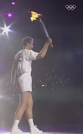 Opening ceremony of the 1992 Olympics in Barcelona