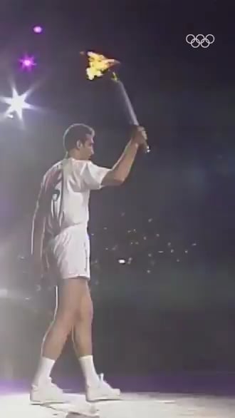 Opening ceremony of the 1992 Olympics in Barcelona