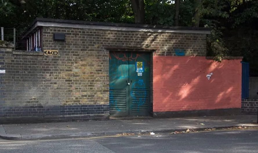 Over the course of a year on a building located at 28 Dace St. in London England, street artist “Mobstr” and a city sanitation worker worked at odds to both create and erase – until the final compromise on July 17, 2014.