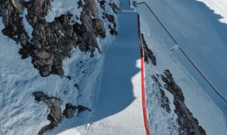 POV: Pierre Vaultier riding a pump track in France