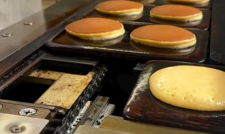 Pancake conveyor in Japan