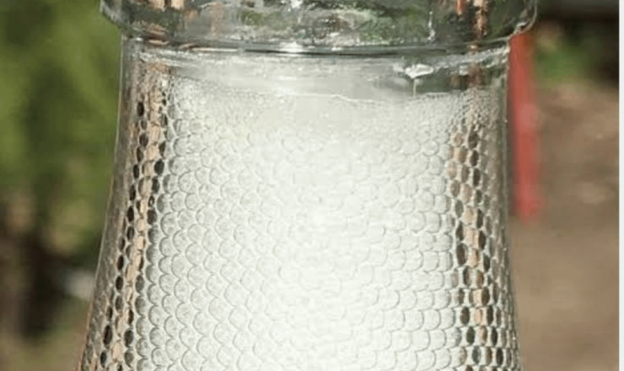 Perfectly aligned bubbles