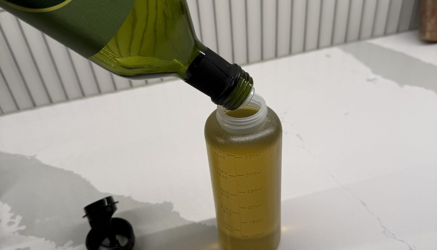 Perfectly filled my oil squeezer bottle with not a drop to spare.