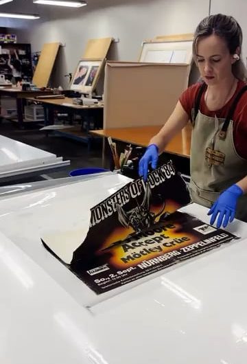 Poster Restoration