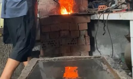 Quenching a Scimitar