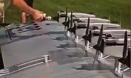 RC model of the Dornier Do X, the largest and most powerful flying boat built by the Dornier company in 1929