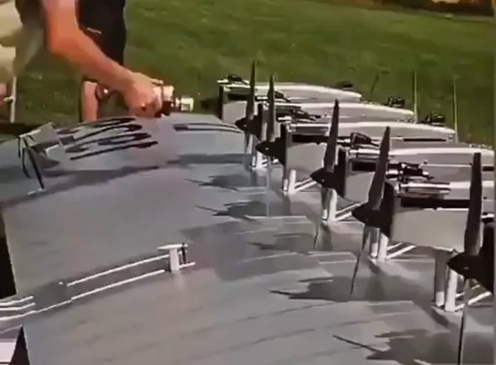 RC model of the Dornier Do X, the largest and most powerful flying boat built by the Dornier company in 1929