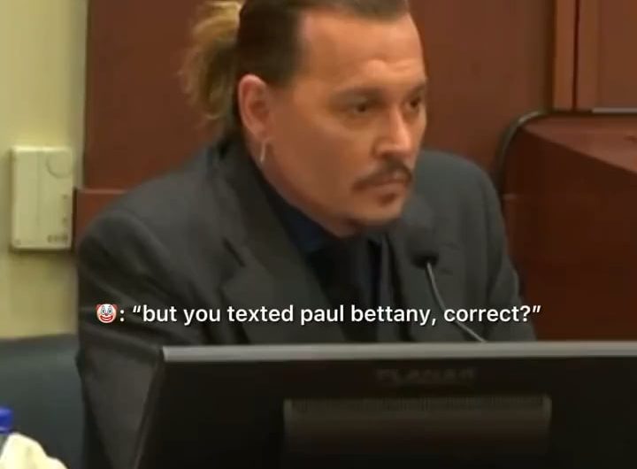 Remember this? Johnny Depp dealing with clown attorney at day 7 of court trial