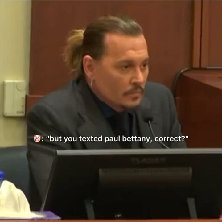 Remember this? Johnny Depp dealing with clown attorney at day 7 of court trial