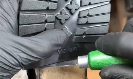 Restoration of an old shoe