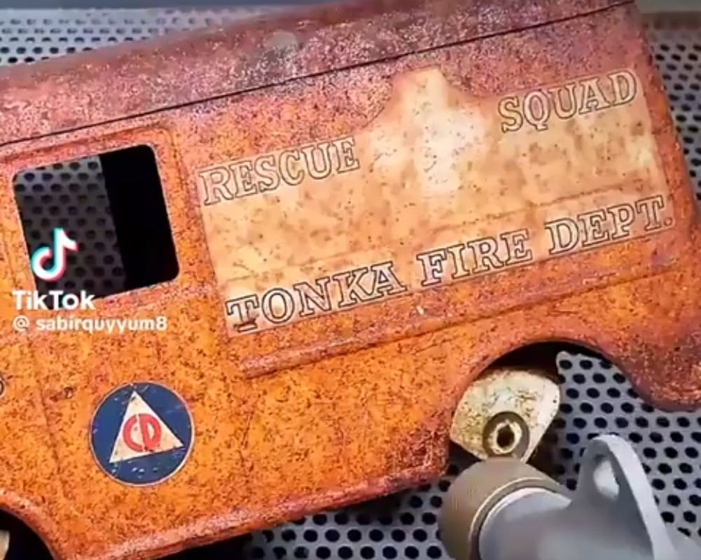 Restoring a tonka toy