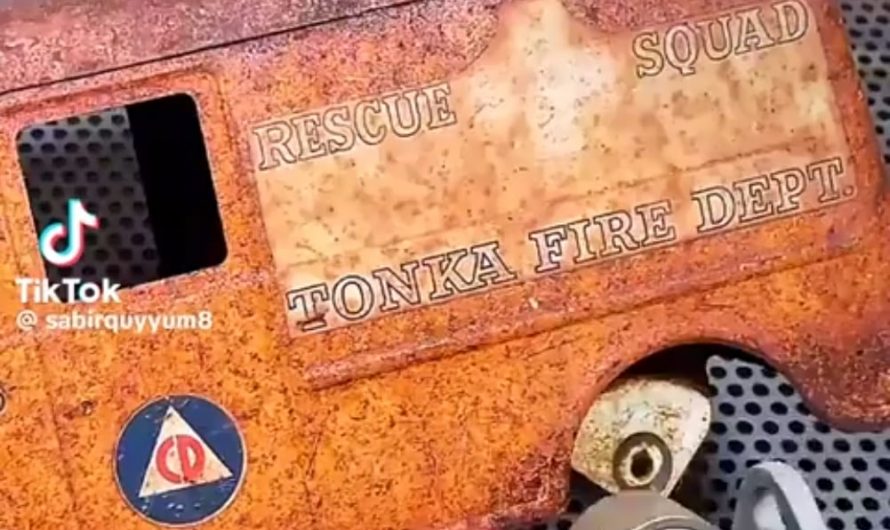 Restoring a tonka toy
