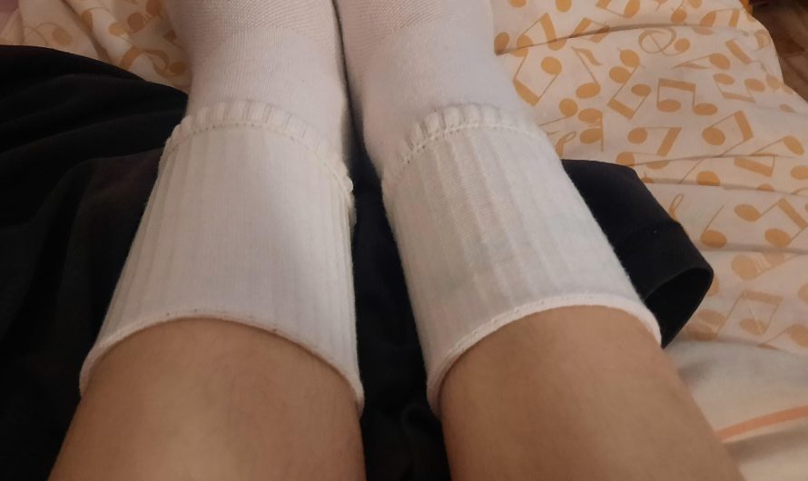 Rolled down my socks perfectly today