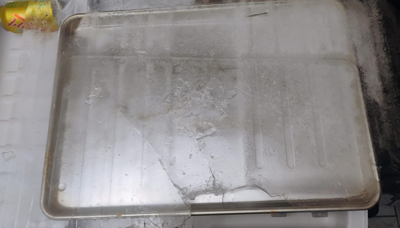 Samsung refrigerator monthly purge.