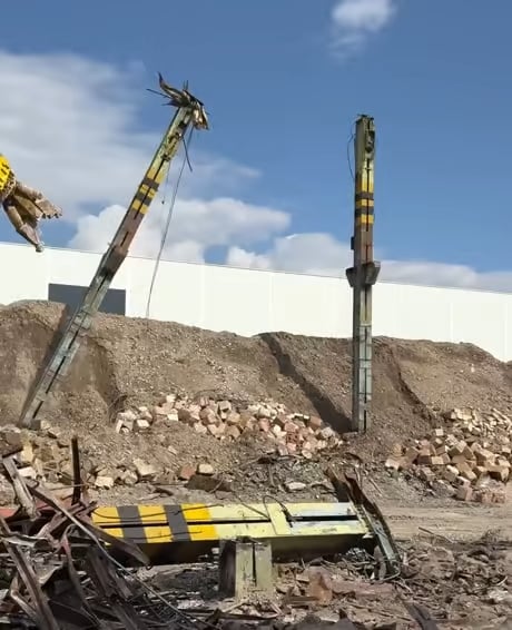 Satisfying demolition work