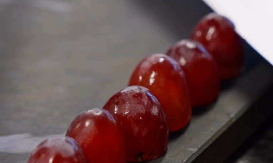 Sharp knife vs grapes