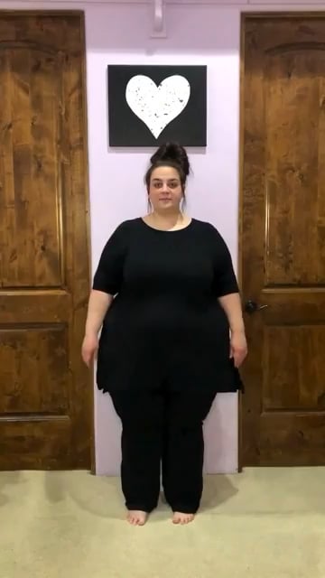 She really put the effort in