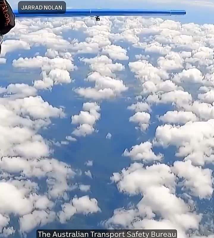 Skydiver gets parachute caught on plane