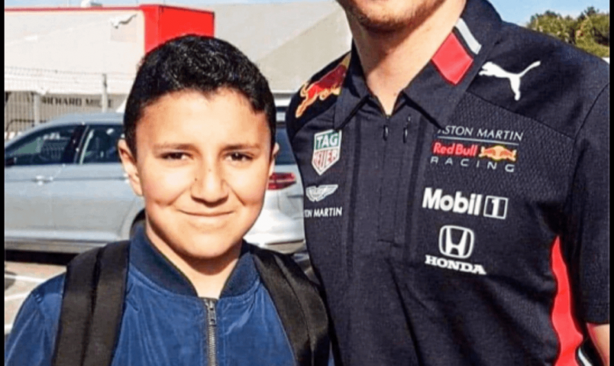 Some F1 drivers with their future teammates.