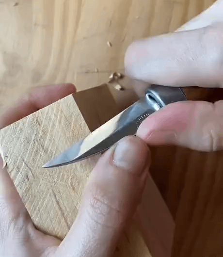 Spooktober wood carving