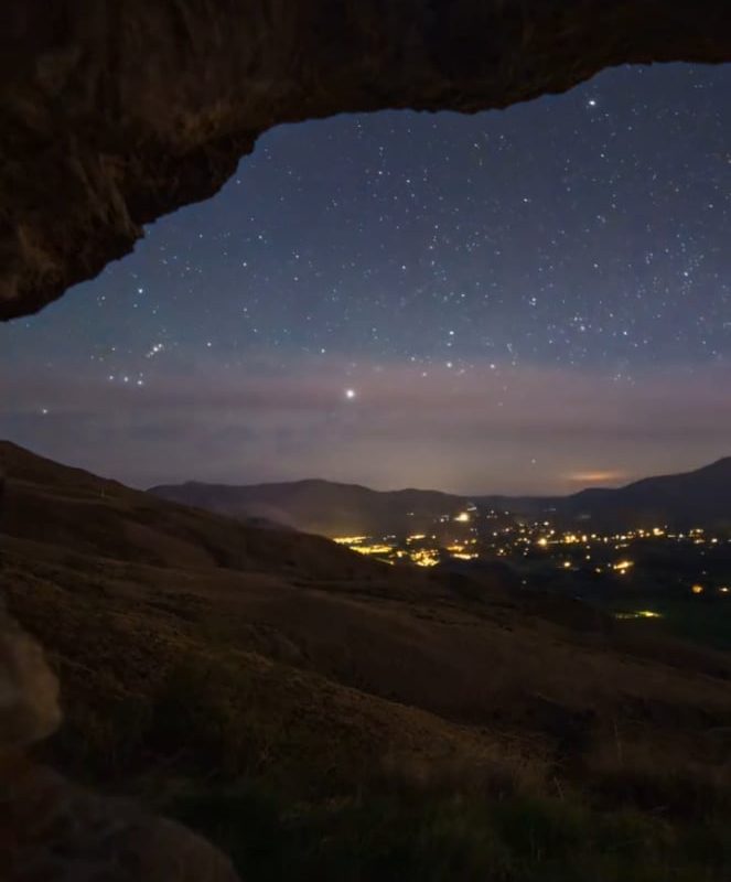 Stars standing still… but we’re the ones rotating