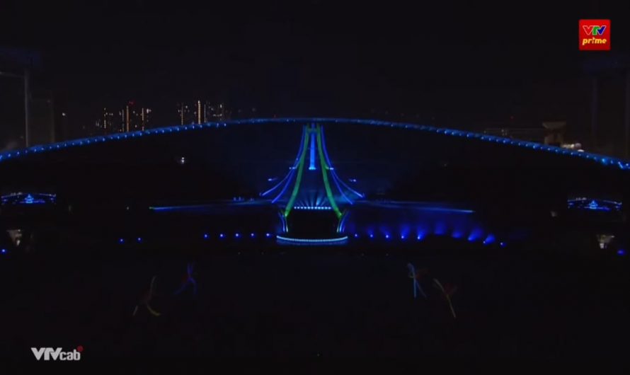 Thailand lights up 11 cubes at the SEA Games opening ceremony as a symbol of unity for the 11 Southeast Asian countries; however, one fails to light up