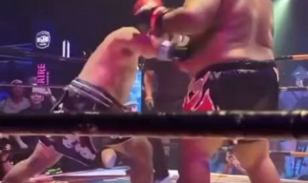 That knockout came out of nowhere