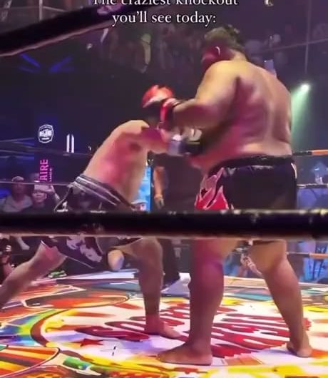 That knockout came out of nowhere