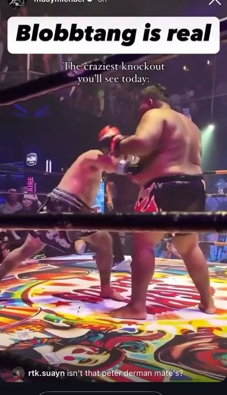 That knockout came out of nowhere