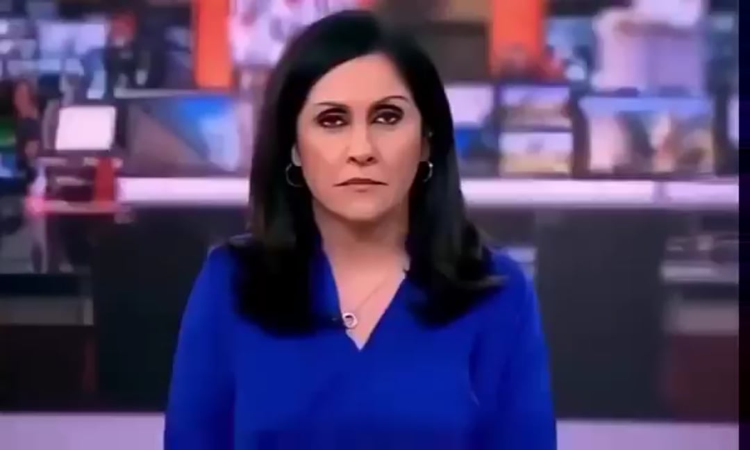 That time BBC News had to release the full video of their presenter "giving the middle finger" to prove she was only counting
