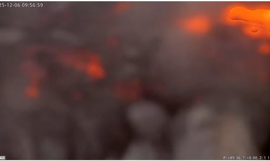 The Kilauea volcano just consumed one of the USGS cameras watching it