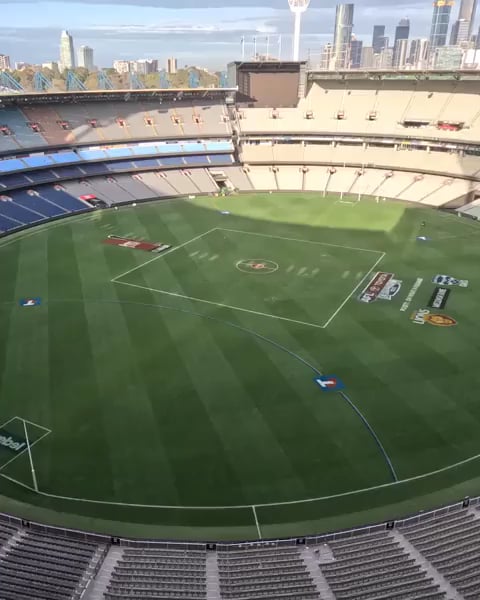 The MCG transforms back to a cricket ground ahead of the summer