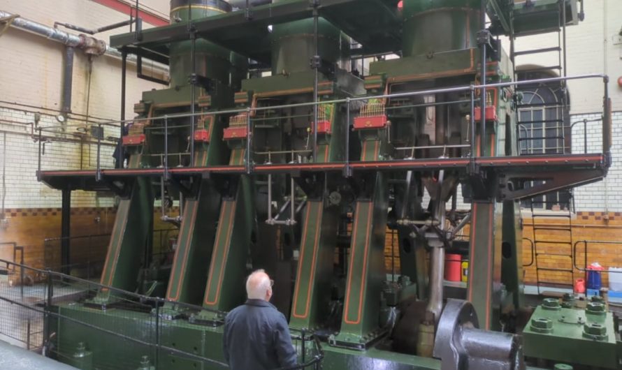 The River Don, one of the most powerful steam engines ever built (12000hp) and the most powerful still functioning