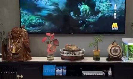 The fish watch King Kong  while holding their breath.