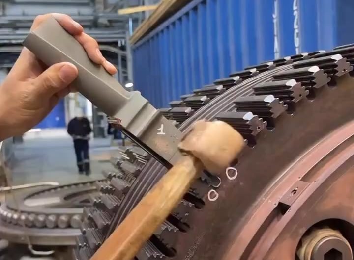 The precision of this turbine engine.