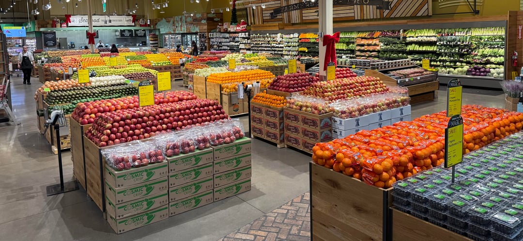 The produce this morning